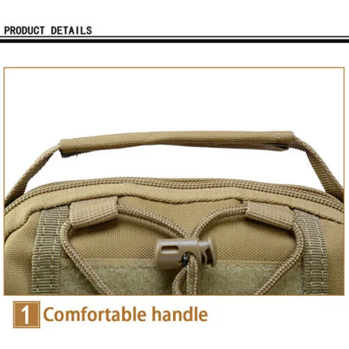 PathHawk™ Tactical Chest Sling Bag – Molle Crossbody EDC Pack