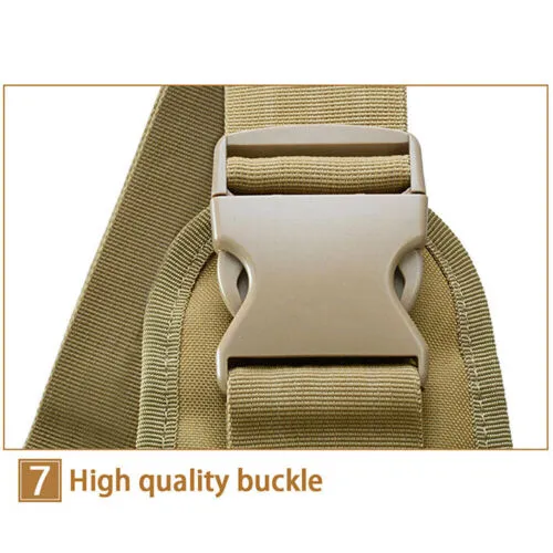 PathHawk™ Tactical Chest Sling Bag – Molle Crossbody EDC Pack
