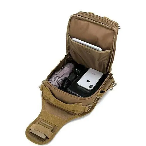 PathHawk™ Tactical Chest Sling Bag – Molle Crossbody EDC Pack