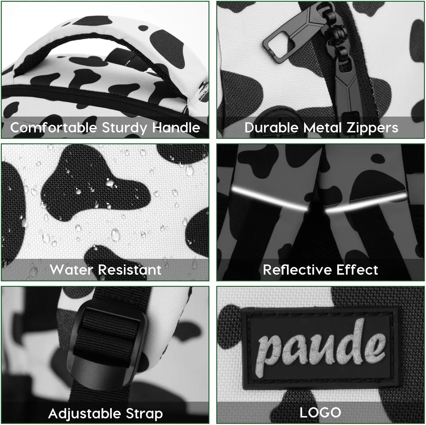 Paude Backpack School,Milk Backpack Laptop,Bookbag for Teens 15.6 Inch College Backpack for University Business Work Travel