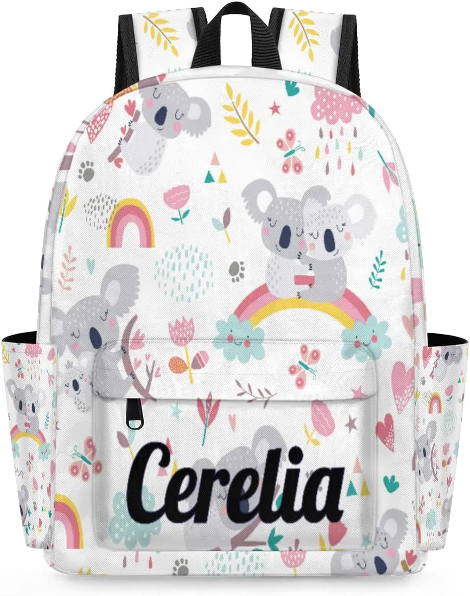 Personalized Kids Backpack for Boys Girls - Kids Cute Waterproof Toddler Preschool Kindergarten Backpack