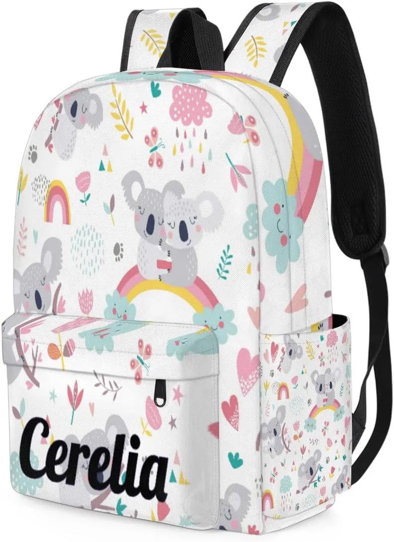 Personalized Kids Backpack for Boys Girls - Kids Cute Waterproof Toddler Preschool Kindergarten Backpack