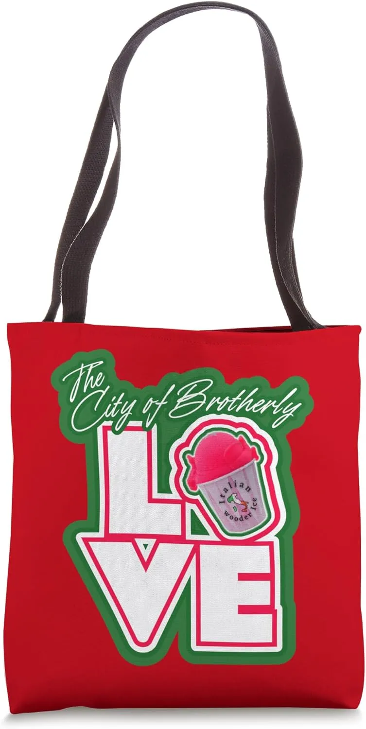 Philadelphia Philly Wooder Ice City of Brotherly Love Park Tote Bag