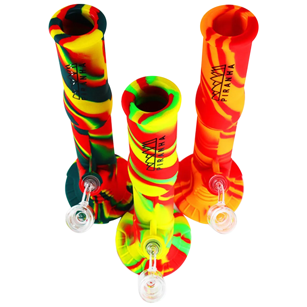 Piranha Silicone 14" Bong