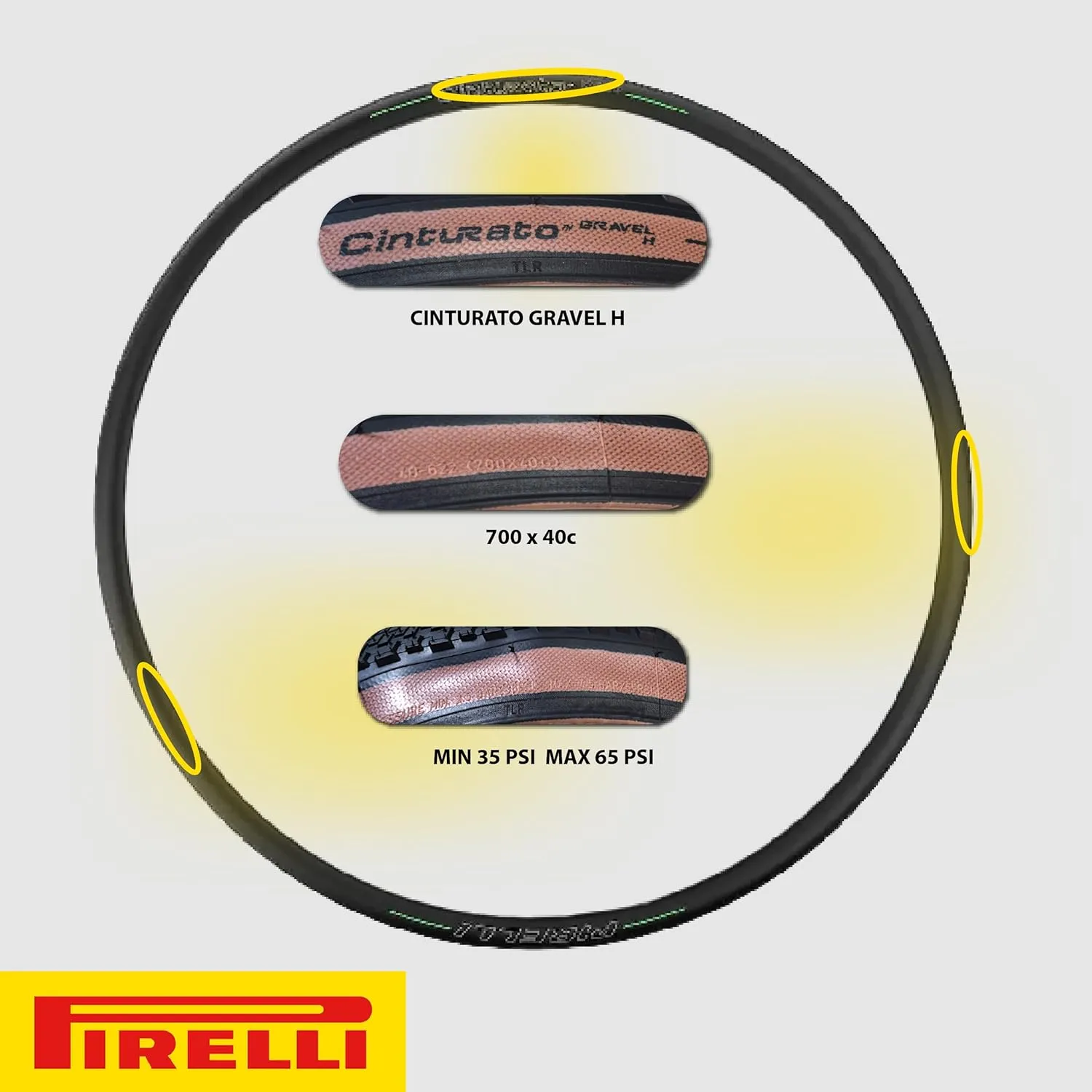 Pirelli CINTURATO GRAVEL H Tubeless Ready
