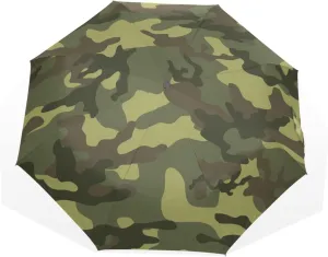 Poeticcity Travel Umbrella, Hand Open Close Windproof Waterproof Folding Umbrella, Black Tape Compact Canopy Strong Anti UV Ray Parasol