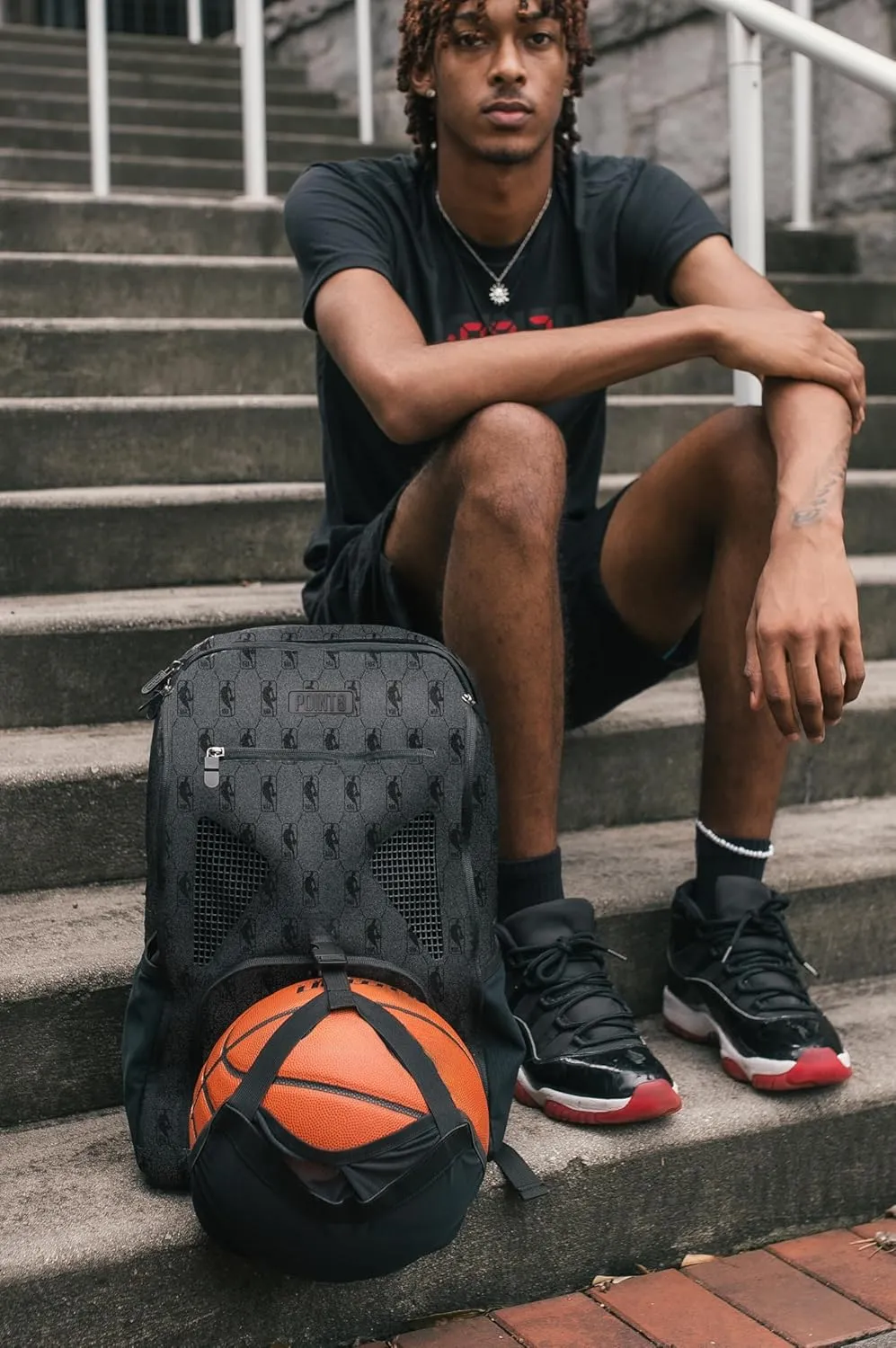Point 3 Road Trip Tech Backpack Basketball Backpack with Waterproof Laptop Sleeve | Every Compartment You Need for Ball, Gear, Shoes, Books & Laptops