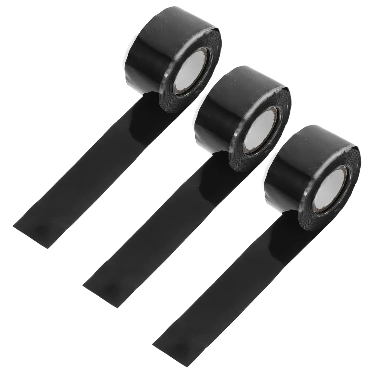 POPETPOP Waterproof Heat Proof Silicone Tape 3 Rolls Easy to Apply for Pipe Wire Leak Fixes for Home Auto