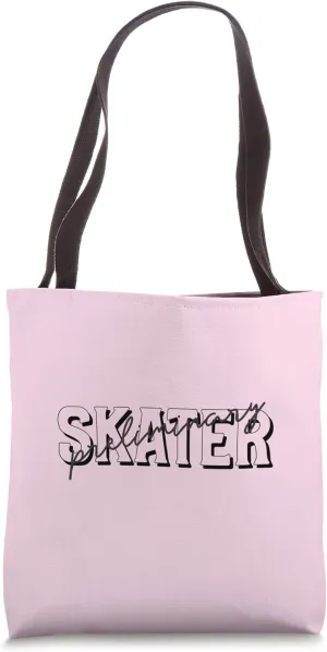 PRELIMINARY SKATER Figure Skating Ice Dancer Skate Level Tote Bag