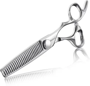 Professional Thinning Shears For Hair Cutting with Sharp Convex Blade, Premium Cobalt Alloy Stainless for High-end Hair Thinning Scissors,Ergonomic Design Barber Shears For Salon and Home Use