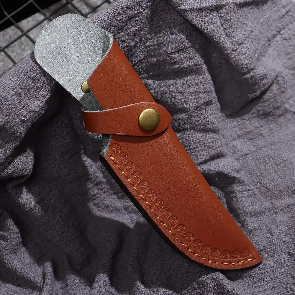 Protective Cover Leather Sheath Belt Knife Multi-function Tool