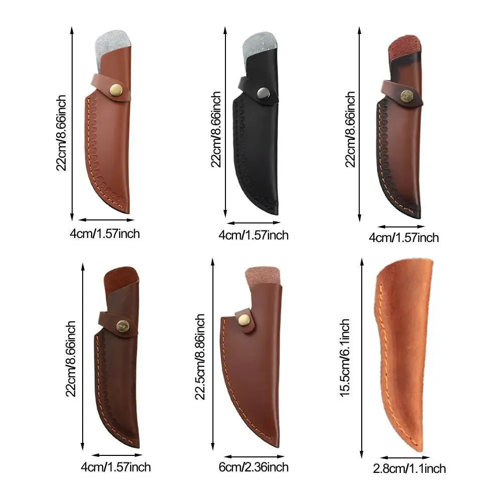 Protective Cover Leather Sheath Belt Knife Multi-function Tool