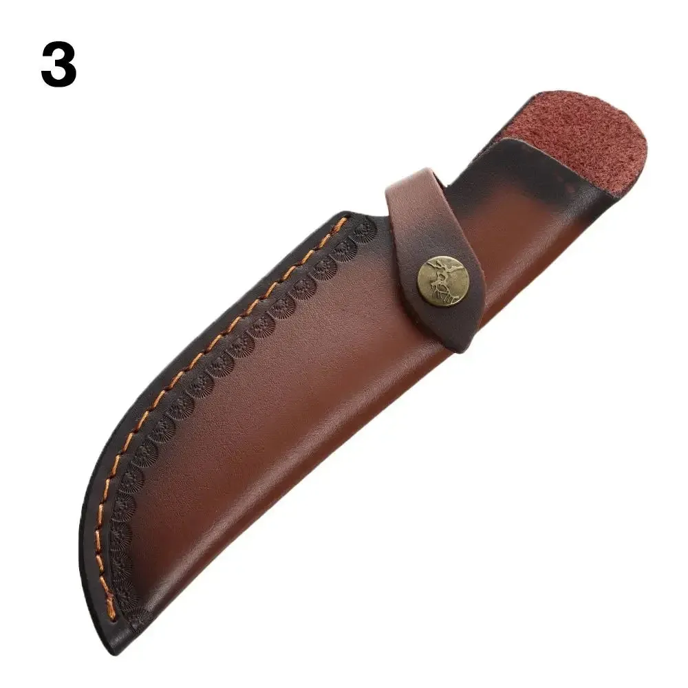 Protective Cover Leather Sheath Belt Knife Multi-function Tool