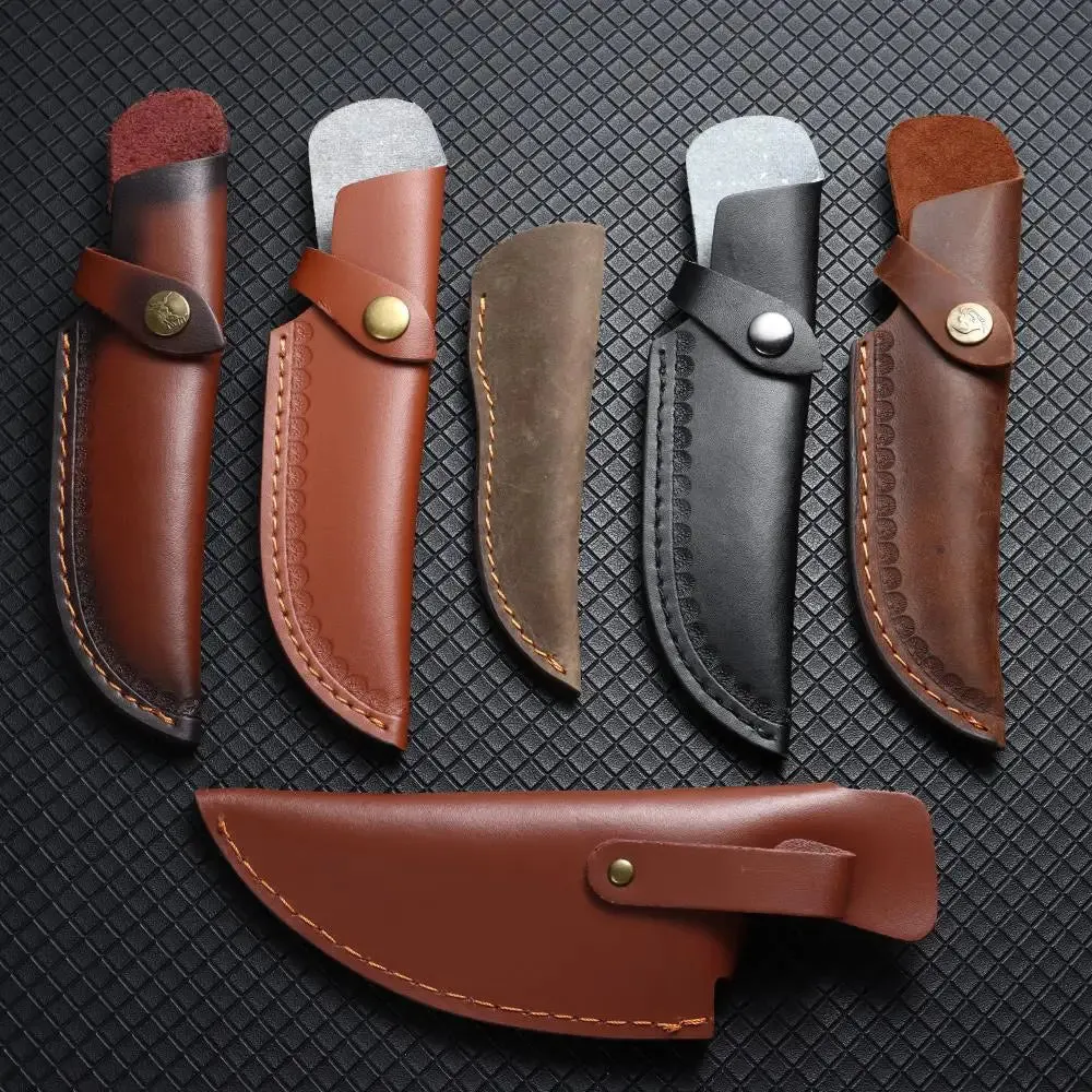 Protective Cover Leather Sheath Belt Knife Multi-function Tool