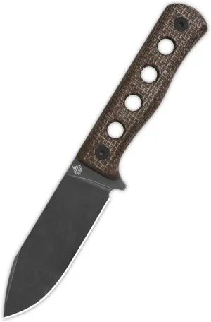 QSP CANARY FIXED BLADE HUNTING KNIFE with KYDEX SHEATH, SHARP BLADE with MICARTA HANDLES