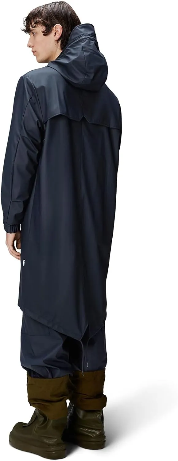 RAINS Fishtail Parka Coat for Men and Women - Waterproof jacket with Elasticated cuffs