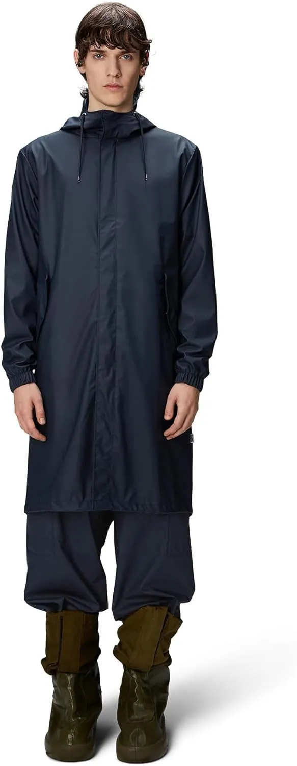 RAINS Fishtail Parka Coat for Men and Women - Waterproof jacket with Elasticated cuffs