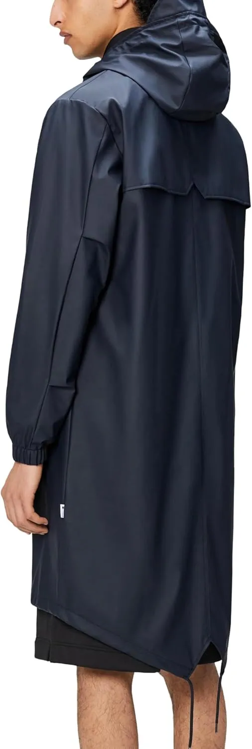 RAINS Fishtail Parka Coat for Men and Women - Waterproof jacket with Elasticated cuffs