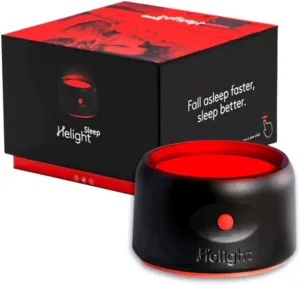 Red Light Therapy Sleep Device – 630nm Pure Red Light Lamp Sleep Aid to Support Deep Relaxation – Rest Lamp Backed by Science for Adults & Kids Bedrooms