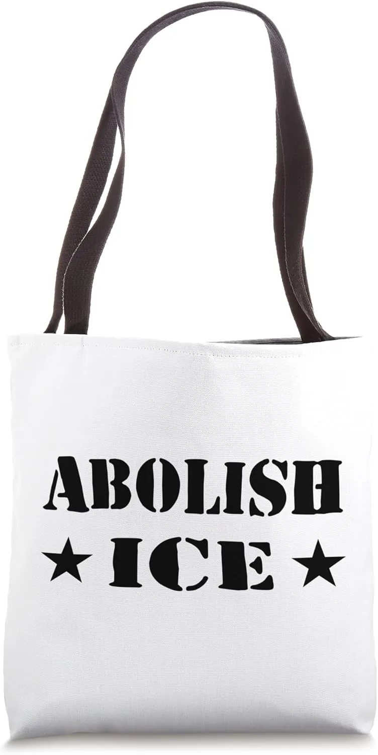 Resist Deportation Support Immigrants & Refugees Abolish ICE Tote Bag
