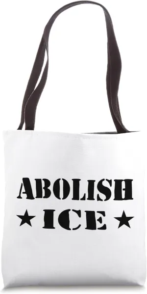 Resist Deportation Support Immigrants & Refugees Abolish ICE Tote Bag