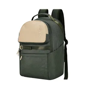 Safari Dart 2 24L College backpack, 2 compartments, 17" laptop compatible, college backpack bags for women and men, travel bag, Ideal for Students, Color - Olive