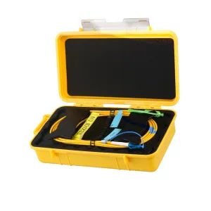 SC/APC-LC/UPC Singlemode SM（9/125） OTDR Launch Cable Box Extension Cord OTDR Dead Zone Eliminator Fiber Optic Tester (1000m)