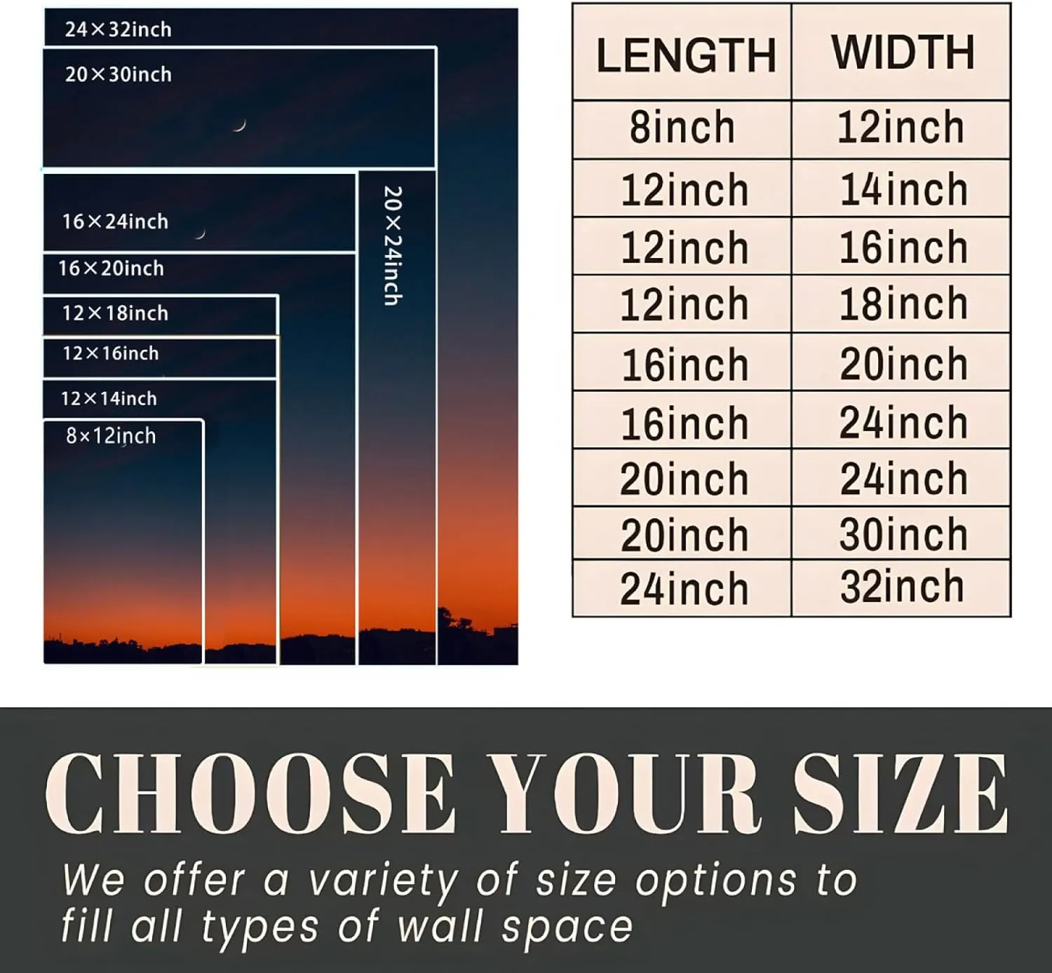 Scenery Diamond Painting Kit for Adults - Snow Mountain Scenery 5D DIY Diamond Art Kit Scenery - Suitable for Home Wall Decoration and Gifts (16x20inch)