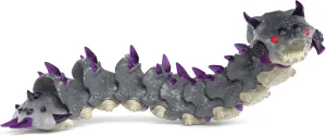 Schleich Eldrador Creatures - Big, 10" Shadow Worm. Cool Movable Action Figure for Boys and Girls. Fun, Imaginative Play Figurine. Durable, Fantasy Animal Beast Monster Toys for Kids Ages 7 , 70830
