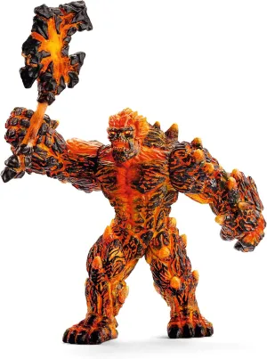 Schleich Eldrador Creatures Mythical Monster - Posable Lava Golem Fantasy Action Figure, Highly Durable, for Boys and Girls Ages 7 