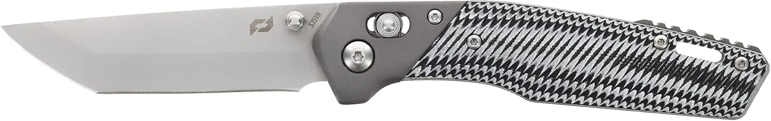 Schrade Alpha Class Truix with 3.5in S35VN Steel Blade, G10 Handle, USA Made for EDC and Hunting
