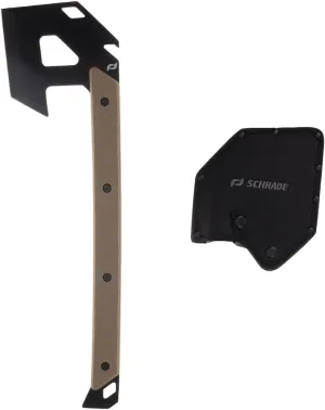 Schrade Delta Class Backdraft Axe 19.5in with a 4.75in 3Cr13 Steel Blade and G10 Handle for Outdoor Survival, Camping, and Bushcraft
