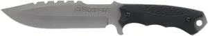 Schrade Delta Class Extreme Survival Fixed Blade 10.75in with 6in AUS-10 Steel Blade and Non-Slip Grip for Camping and Bushcraft