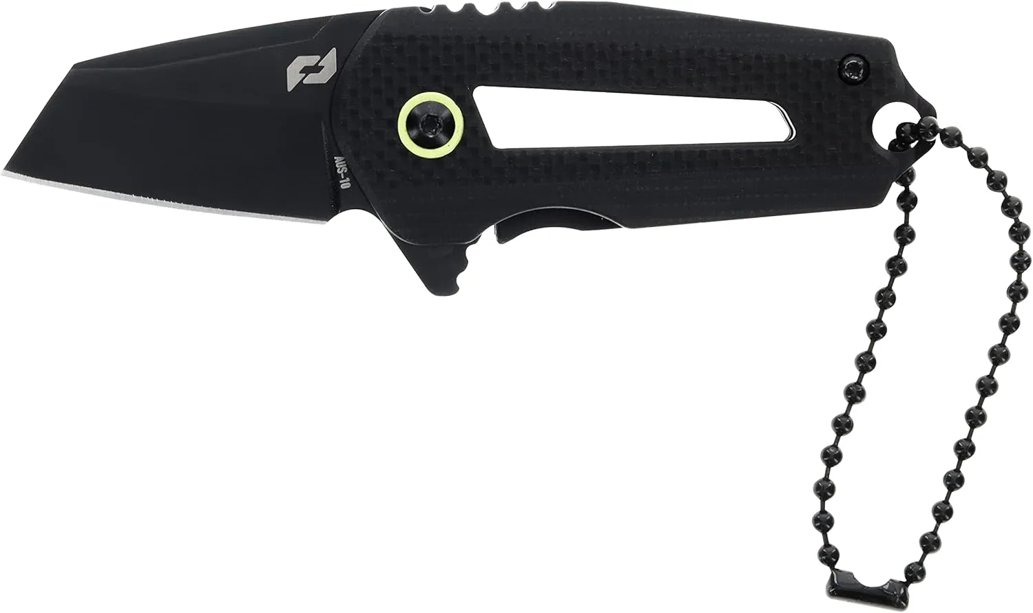 Schrade Delta Class Roadie Folder 3.75in with 1.5in AUS-10 Steel Blade and G10/Steel Handle for EDC