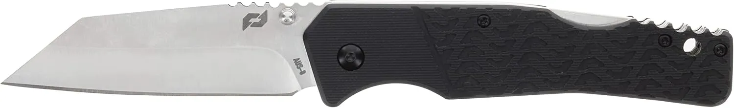 Schrade Delta Class Ultimatum Folder 8in with 3.5in AUS-8 Steel Blade and G10 Handle for Hunting and EDC