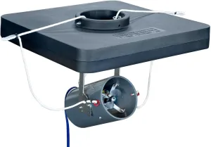 Scott Aerator Floating De-Icer for Lakes & Ponds | 3/4 Horse Power 230V Stainless Steel | 35 ft. Electric Corded Cable Included | Made in USA