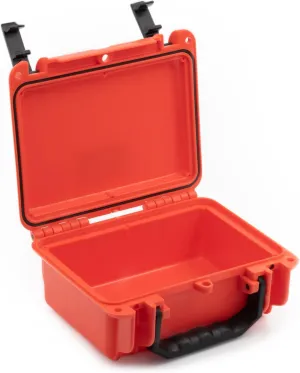 Seahorse SOLAS Orange High Visibility Hard Protective Case IP67 Waterproof/Impact Resistant/for Marine, Photography, Boating, First Aid Box, Tech Box, Emergency (SOLAS ORANGE - 120)