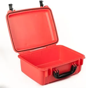 Seahorse SOLAS Orange High Visibility Hard Protective Case IP67 Waterproof/Impact Resistant/for Marine, Photography, Boating, First Aid Box, Tech Box, Emergency (SOLAS ORANGE - 520)