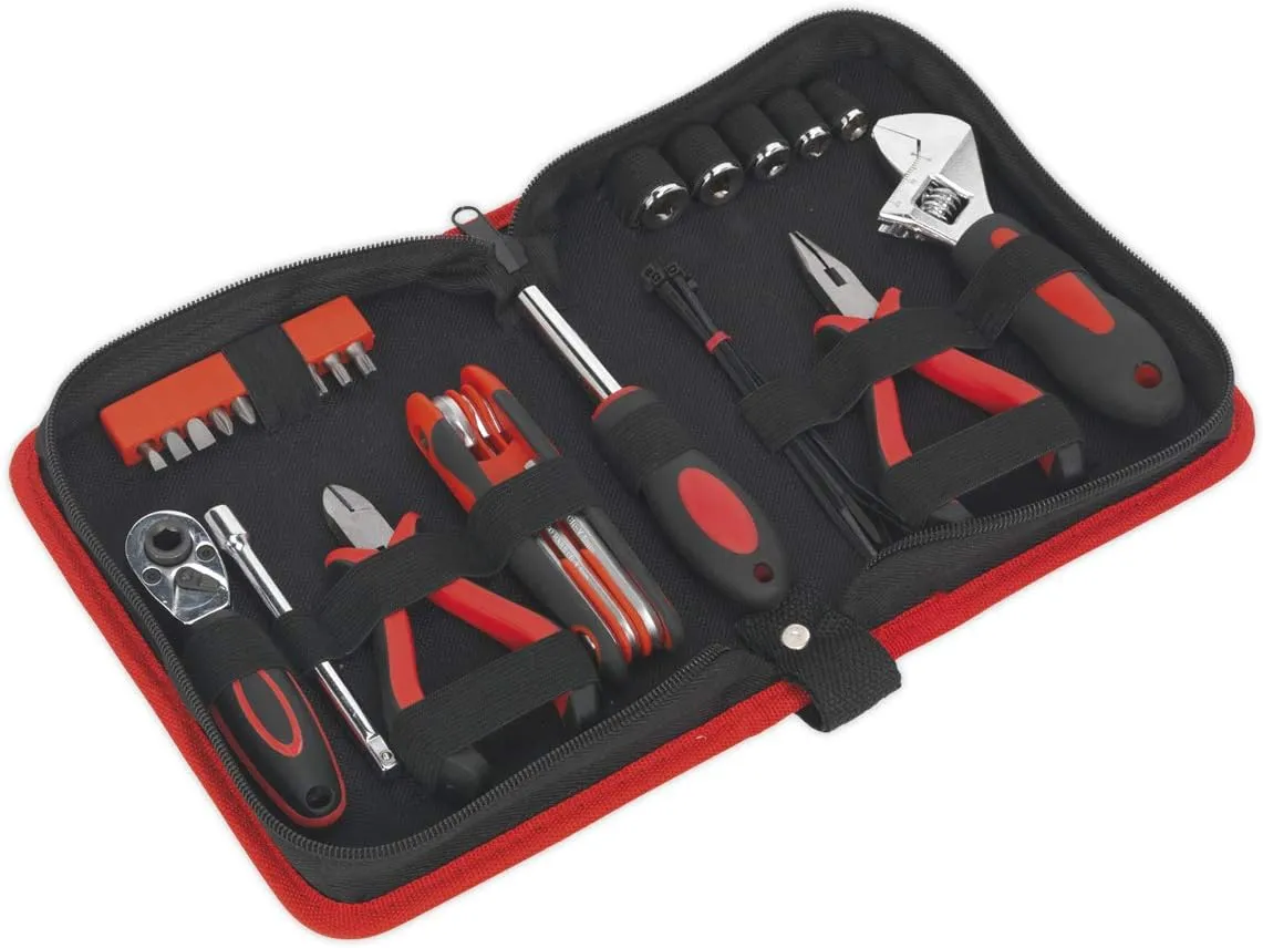 Sealey Ms164 Motorcycle Toolkit Underseat 28Pc