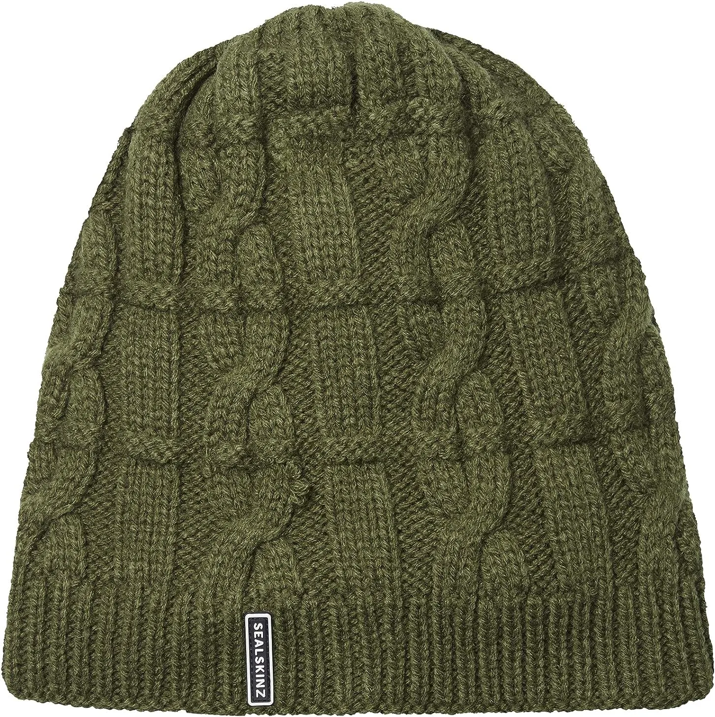SEALSKINZ Unisex Blakeney Waterproof Cold Weather Cable Knit Beanie