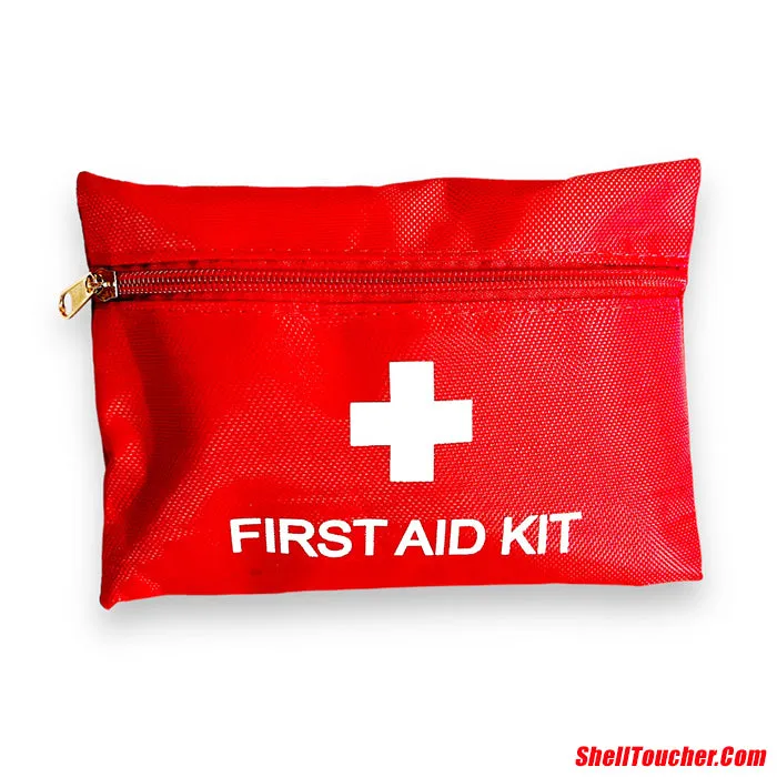 Shell Toucher 24 Pc Backpack First Aid Kit | Waterproof