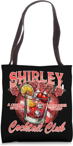 Shirley Temple Lover Drinking Cocktail Lover Cocktail Club Tote Bag