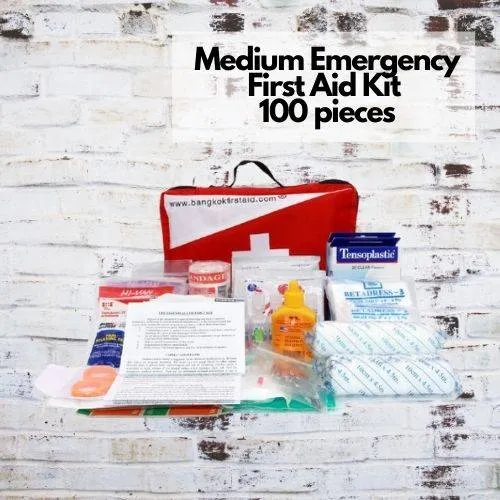 SmartKit® Emergency Medical Kit | 2 Sections - 100 Pcs