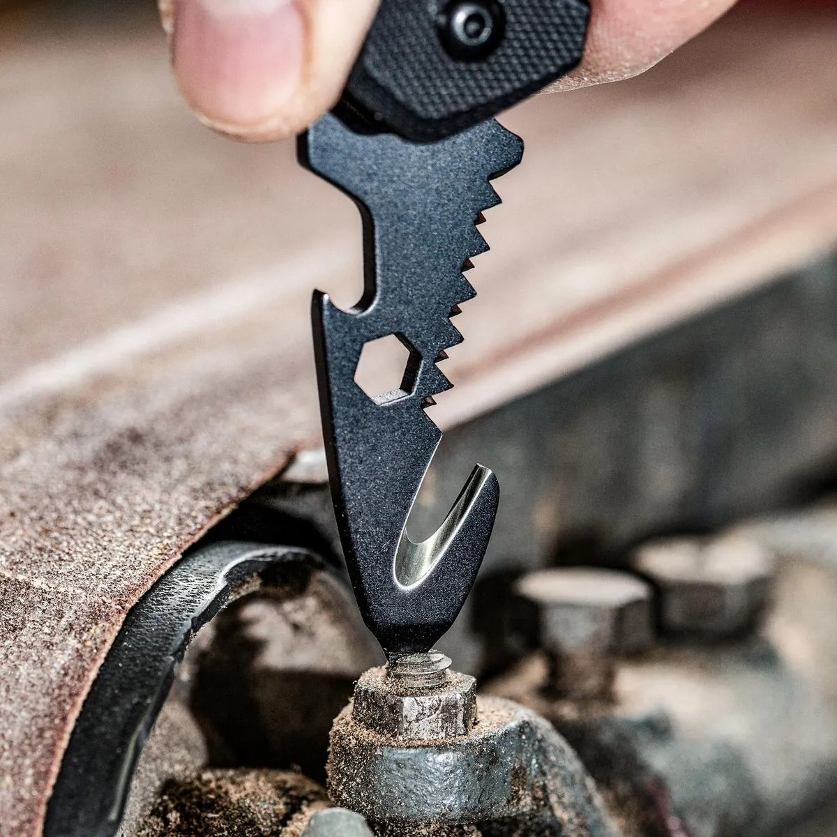 Smiths Rescue 2-blade folding knife