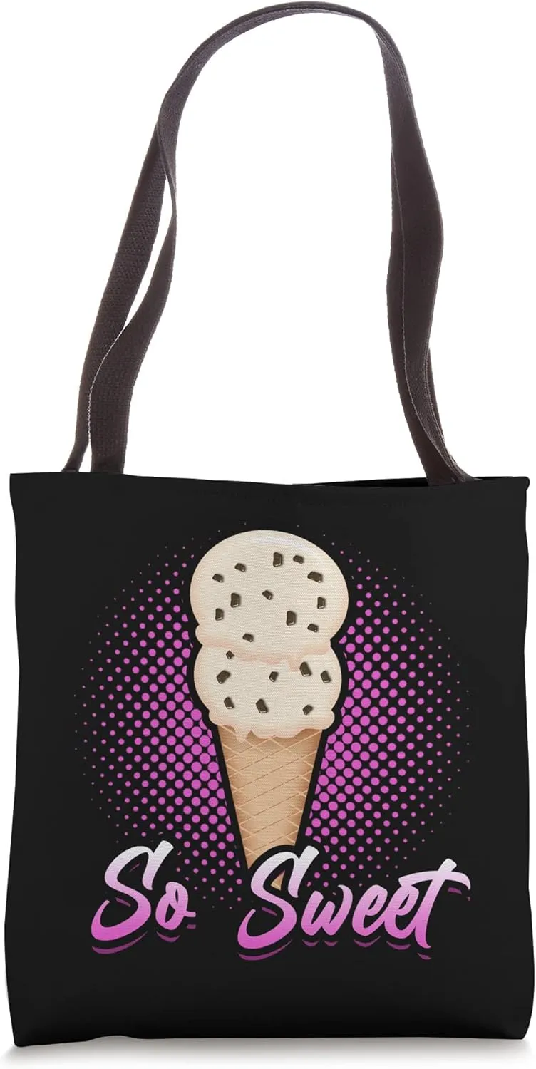 So Sweet Ice Cream Tote Bag