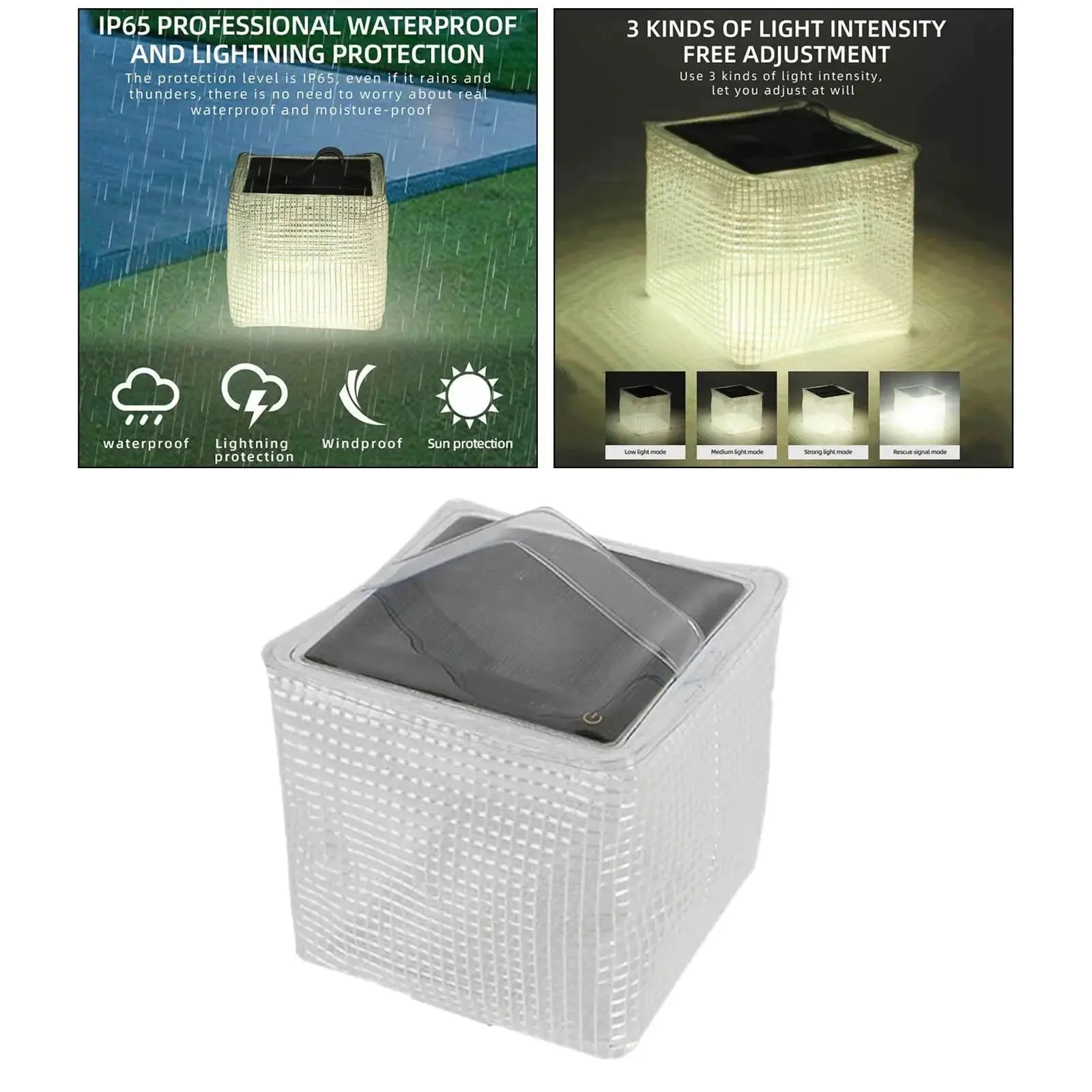 Solar Camping Lantern Lights: Lightweight, Portable Outdoor LED Lighting for Camping Adventures