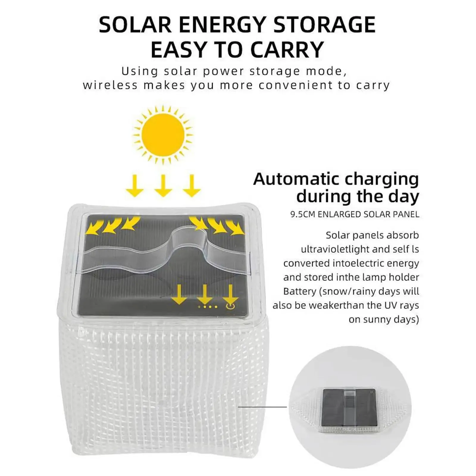 Solar Camping Lantern Lights: Lightweight, Portable Outdoor LED Lighting for Camping Adventures