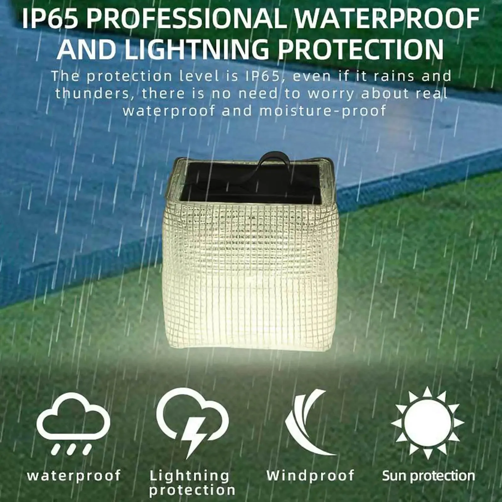 Solar Camping Lantern Lights: Lightweight, Portable Outdoor LED Lighting for Camping Adventures