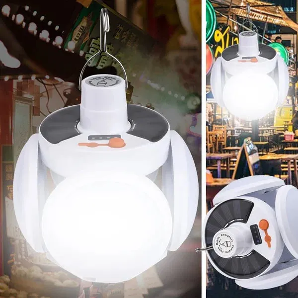 Solar Soccer LED Folding Light