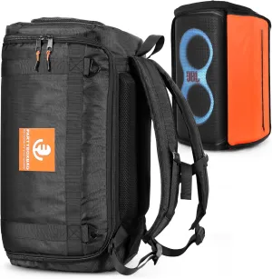 Speaker Bag Travel Case Replacement for JBL Party Box Series, Portable Speaker Carry Tote Bag Backpack for JBL PartyBox Club 120 Speaker (For JBL partybox 120 black)